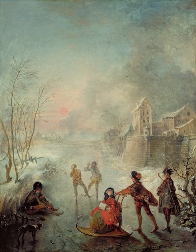 Winter by Jacques de Lajoüe